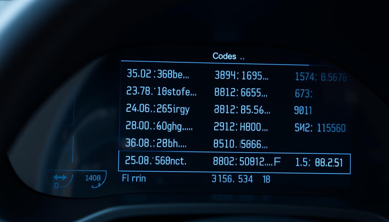 diagnostic trouble codes