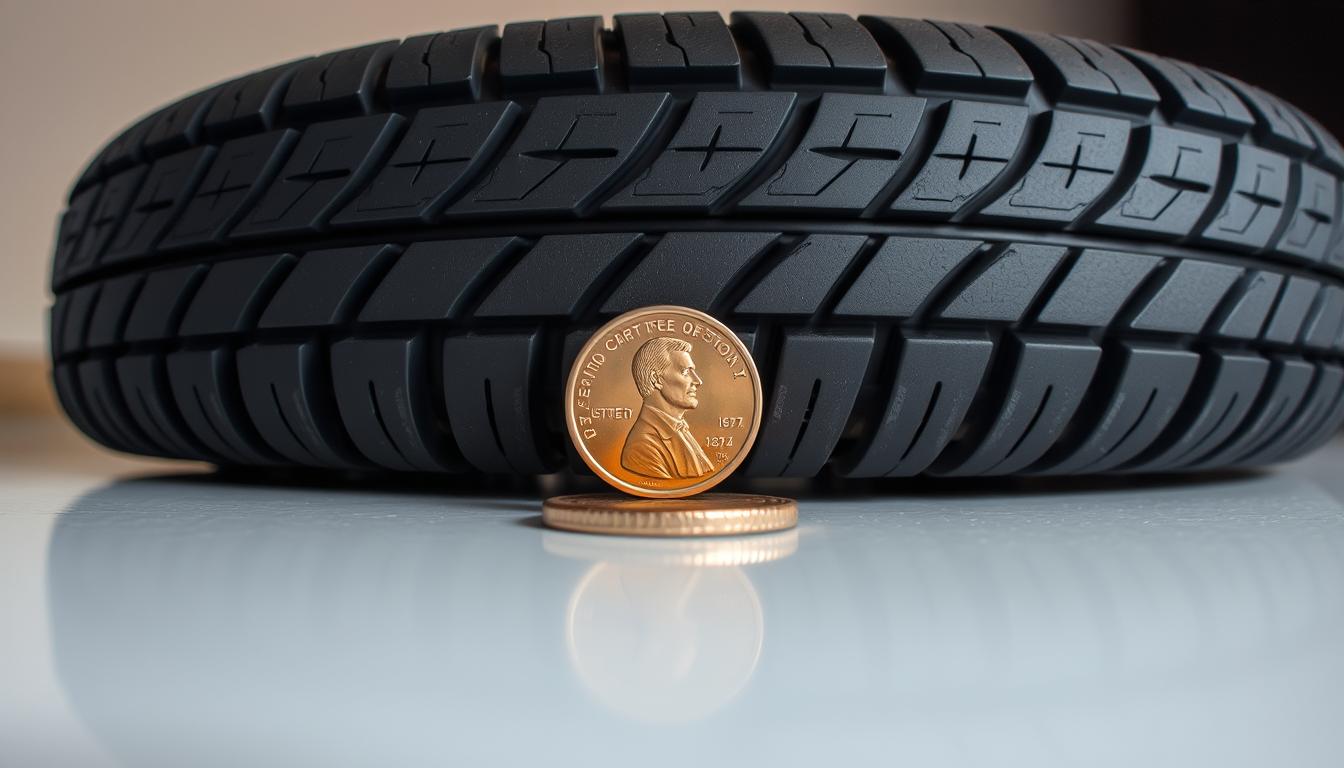 how to check tire tread