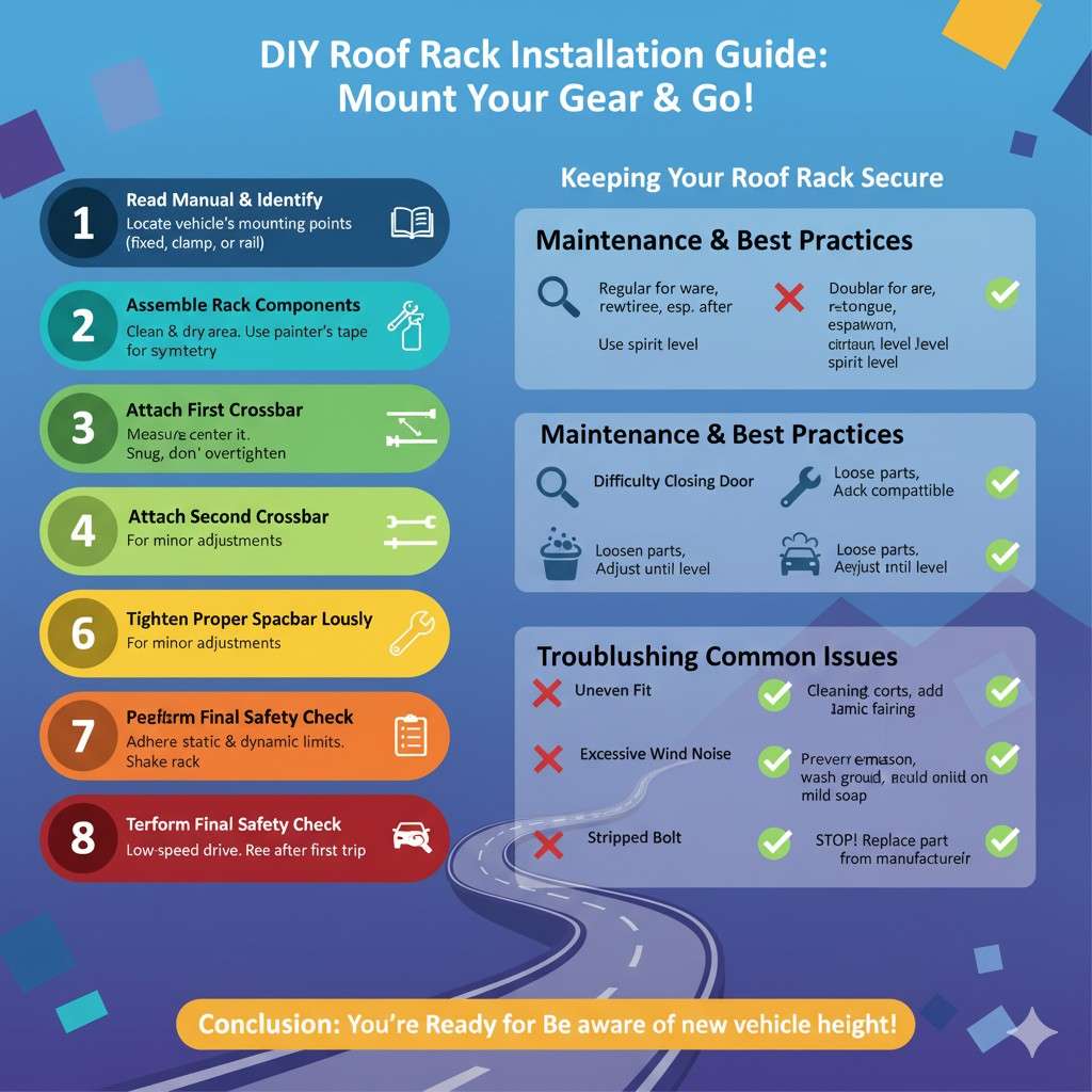 Install Your Own Car Roof Rack Safely