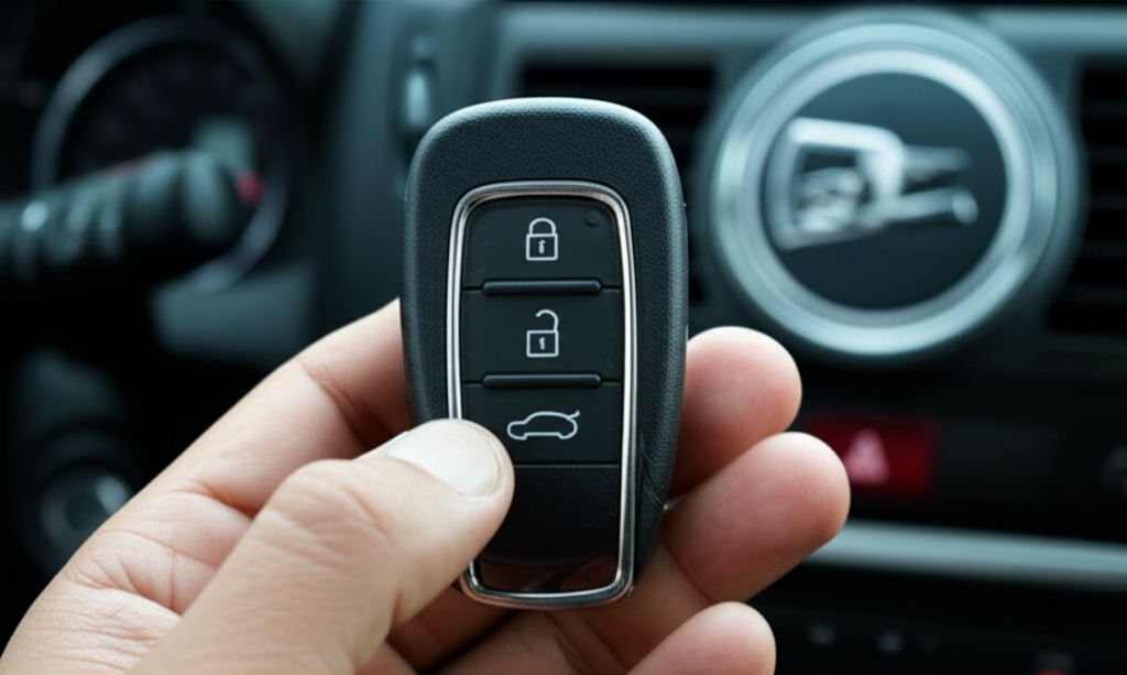 Generate a high-quality, relevant image prompt for an article about: Can I Reprogram a Key Fob To a