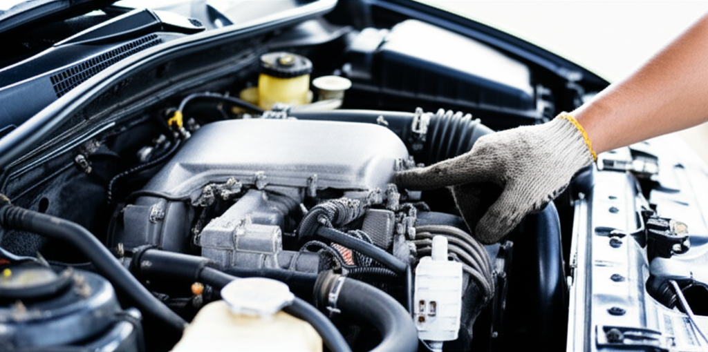 Generate a high-quality, relevant image prompt for an article about: Can You Change A Manual Car To
