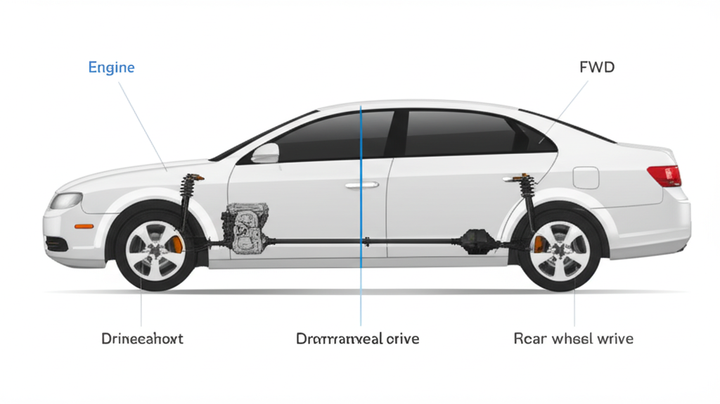 Generate a high-quality, relevant image prompt for an article about: Can You Make FWD CAR RWD? Essen