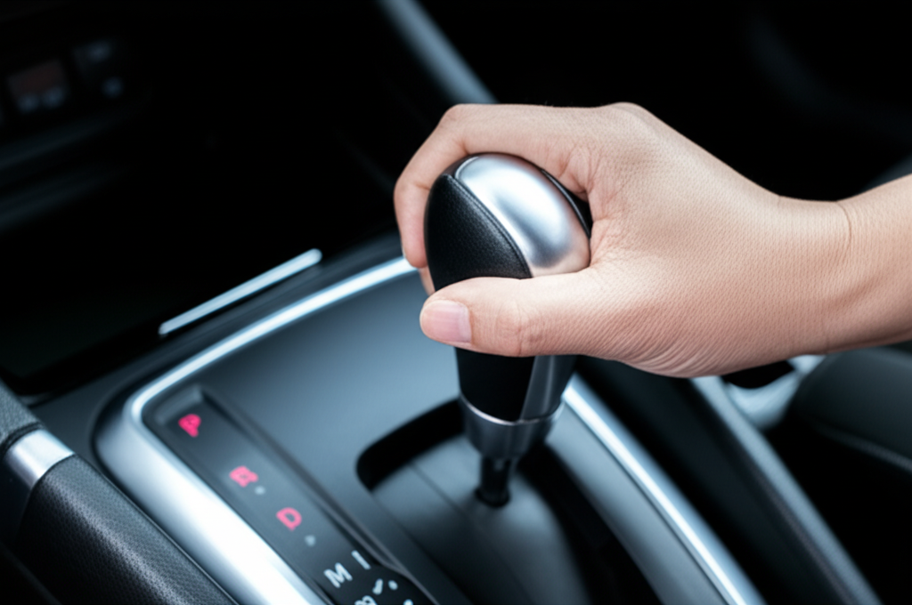 Generate a high-quality, relevant image prompt for an article about: Car Jerks When Shifting From Pa