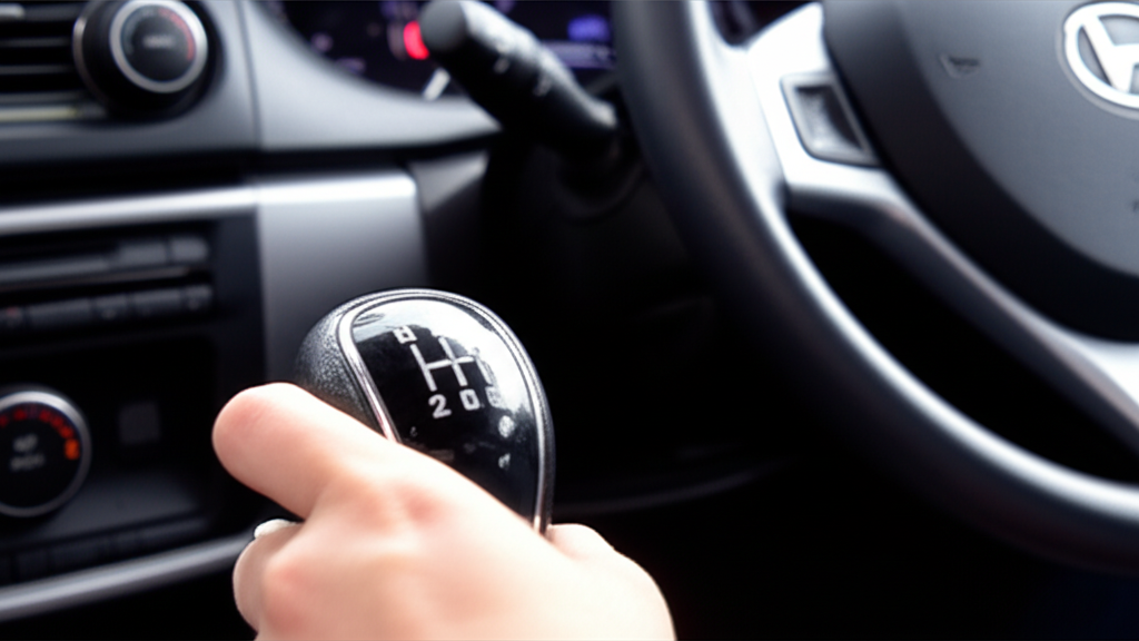 Generate a high-quality, relevant image prompt for an article about: Car Won’t Shift Out of First