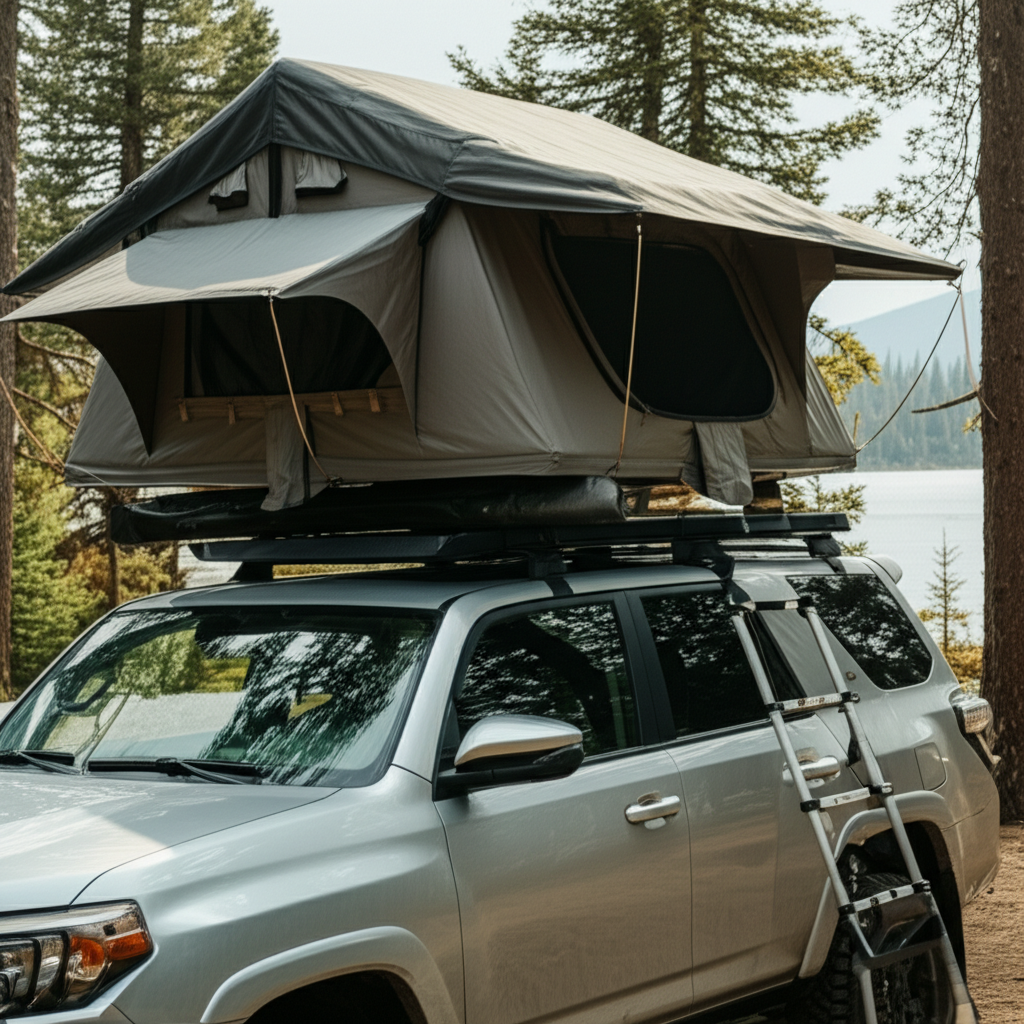 Generate a high-quality, relevant image prompt for an article about: Do You Need A Roof Rack For A R