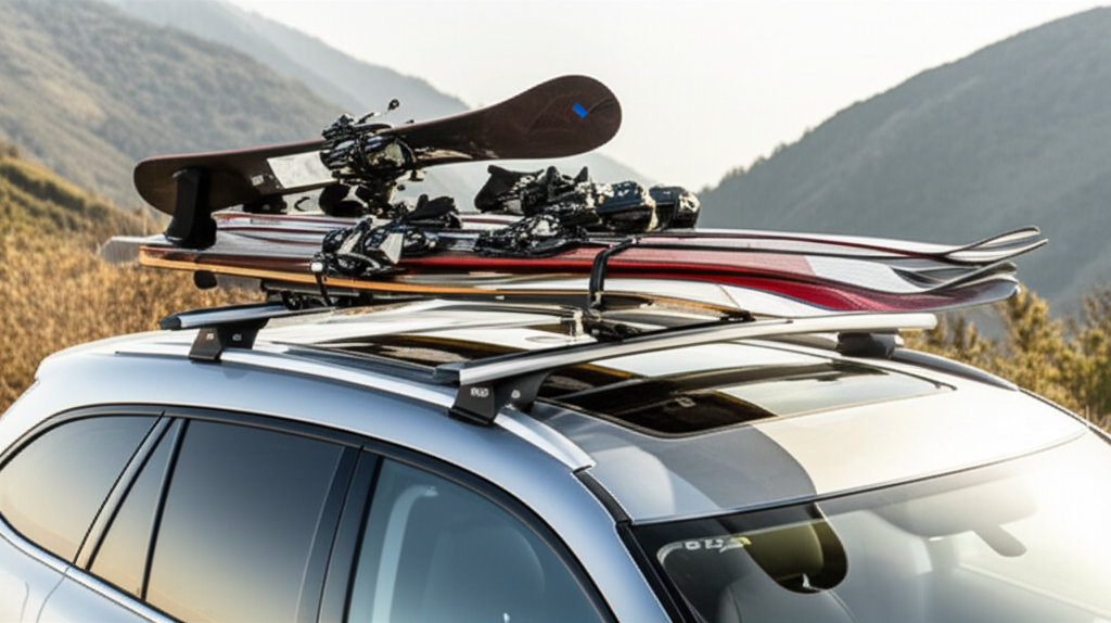 Generate a high-quality, relevant image prompt for an article about: What Is Car Roof Rack: Your Ess