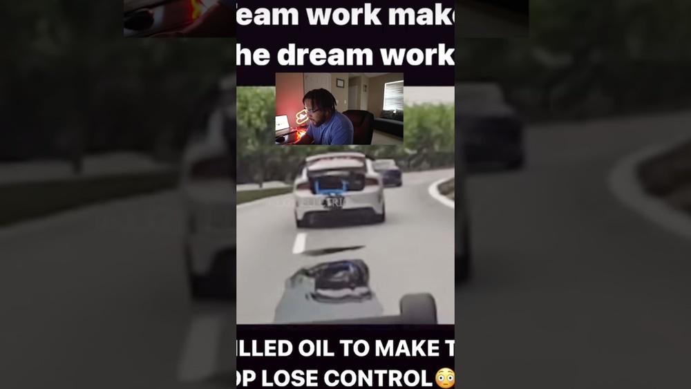 Car Uses Oil in Police Chase