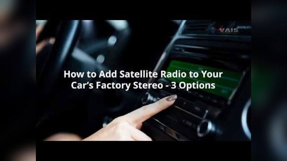 How to Set Your Car Radio to Satellite