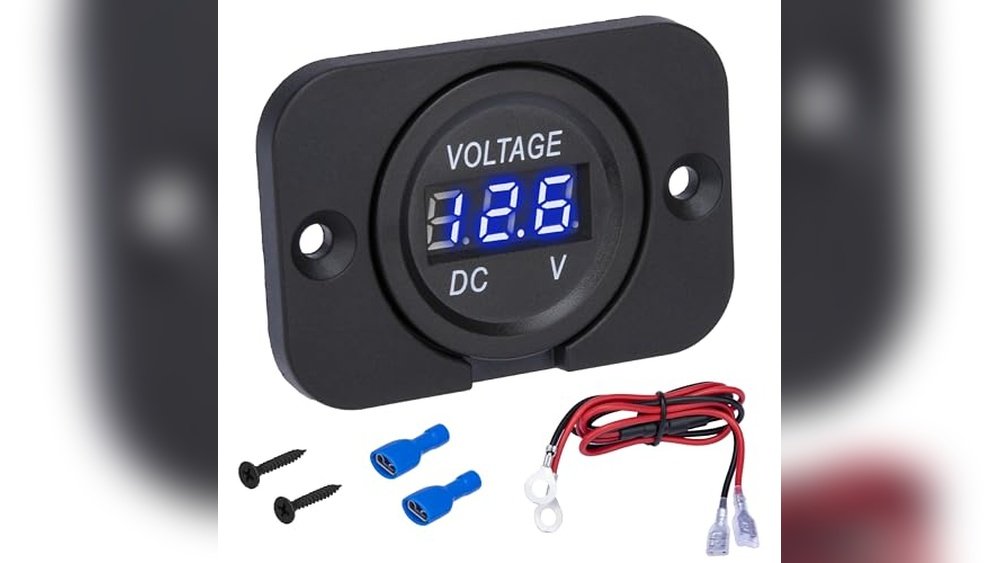 Durable Car Battery Voltage Monitors