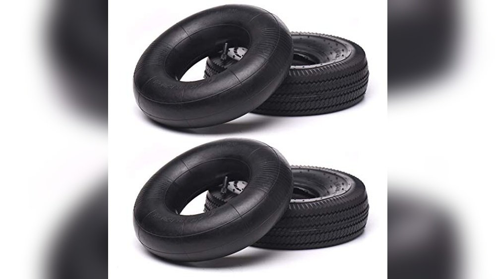 10-Inch Solid Replacement Tire And Wheel