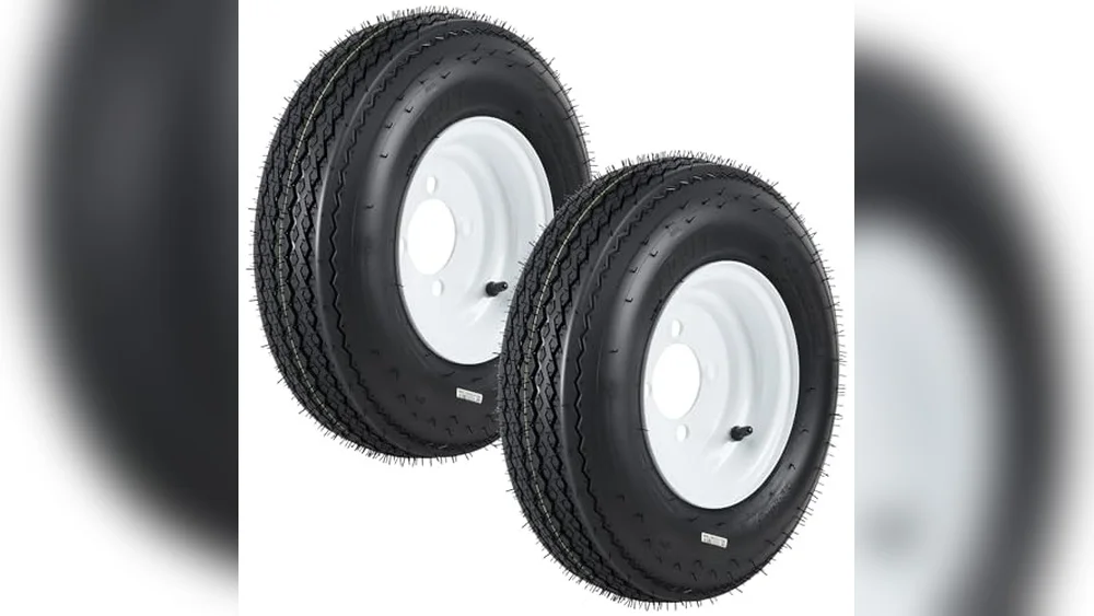 GarveeTech 4.80-8 Trailer Tire & Wheel Set – Durable & Reliable
