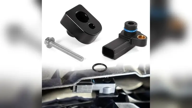 Brake Booster Vacuum Pressure Sensor for 6.7 Powerstroke Diesel