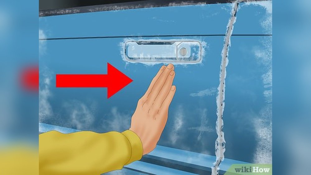 How to Open a Frozen Car Door