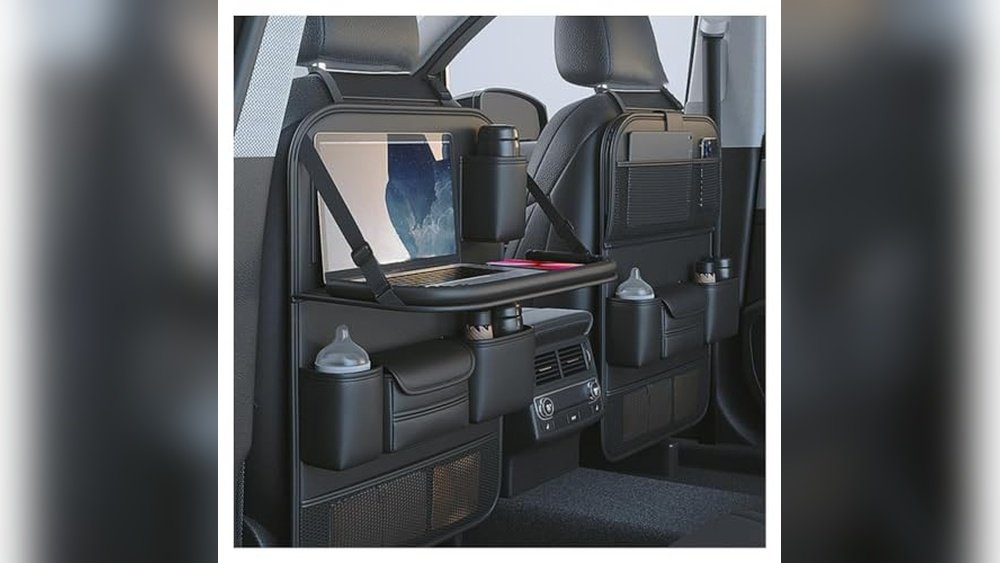 Seat Back Organizer Leather