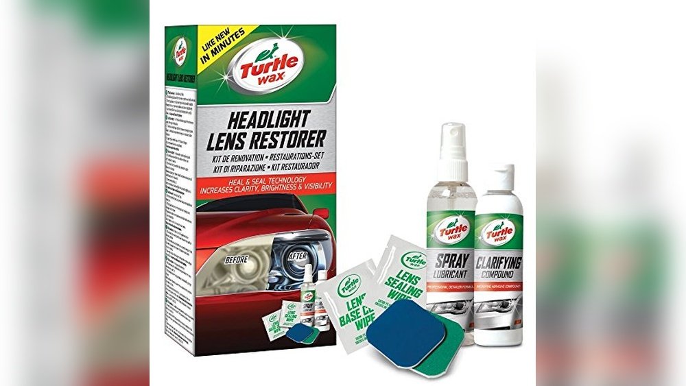 Turtle Wax Car Headlight Restoration Kit 7-Pc