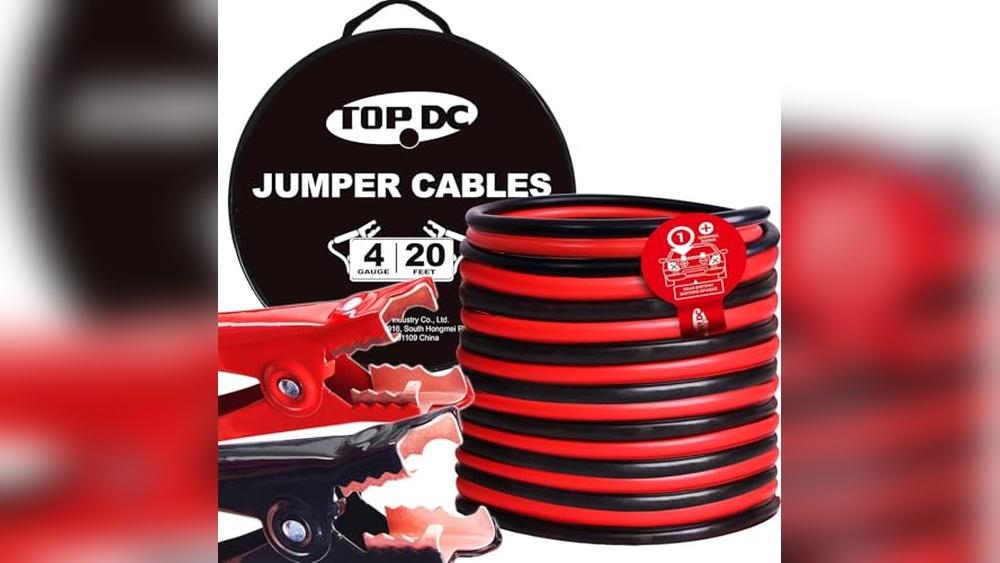 4 Gauge Jumper Cables: Heavy Duty Booster Cables for All Vehicles