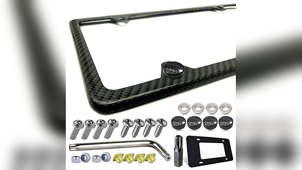 Best Carbon Fiber License Plate Frames for Luxury Cars: Sleek & Durable Choices