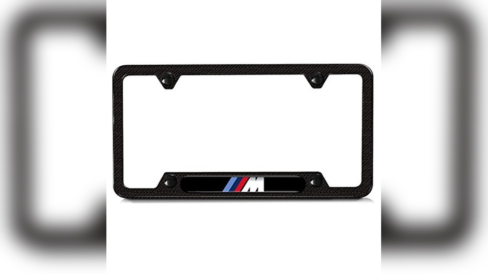 Luxury BMW Carbon Fiber License Plate Frame: Sleek, Durable, and Stylish Upgrade