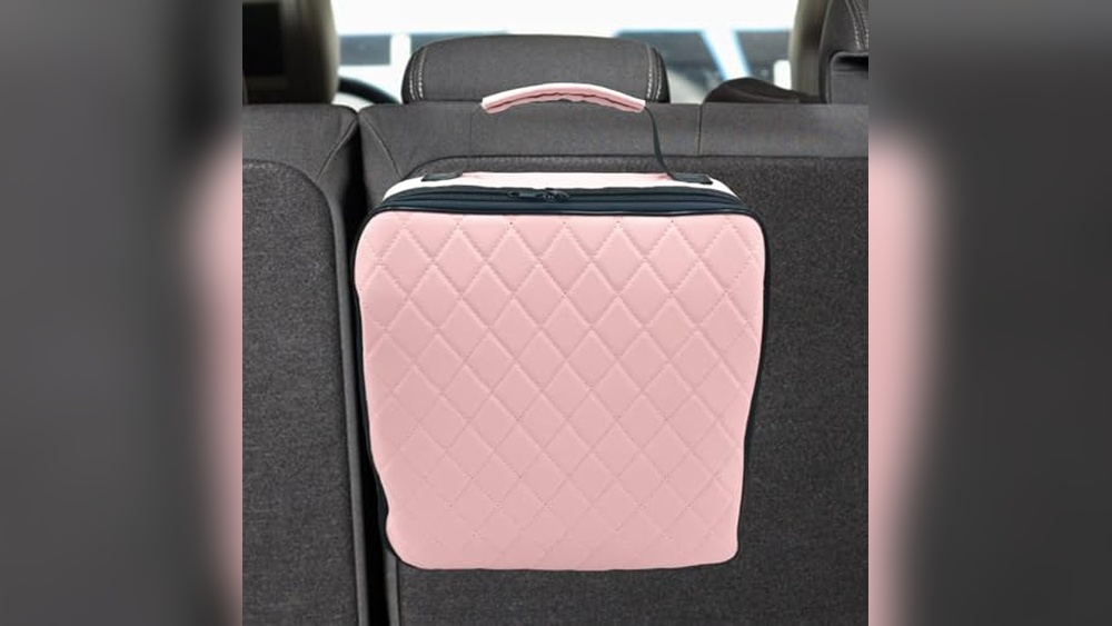 Pink Jumper Cable Bag: Stylish, Durable Storage for Electric Car Accessories